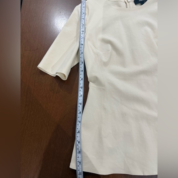 Theory Shell Cotton Ponte Top - Picture 9 of 10